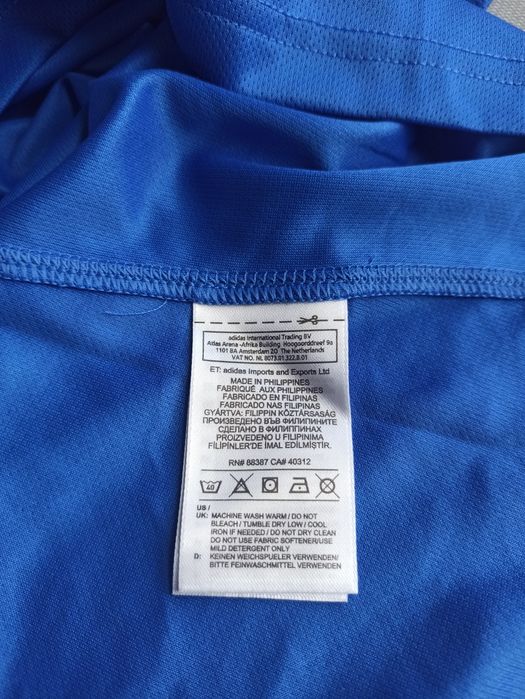 Koszulka sportowa Adidas rozmiar 12-14 lat kolor niebieski