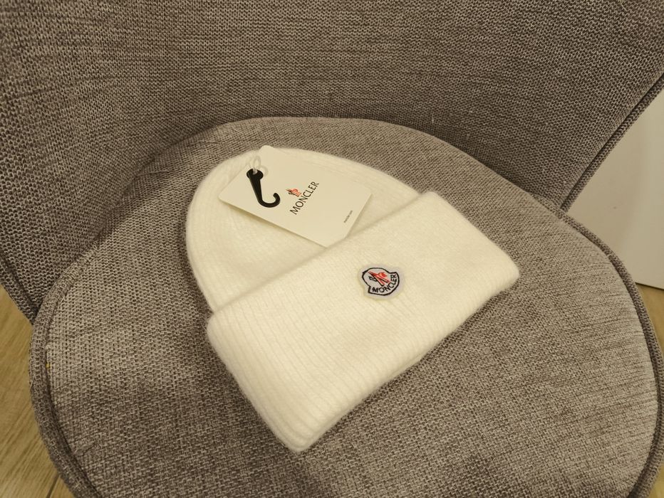 Gorro  Branco Moncler