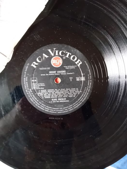 Vinil raro Elvis Presley original 1968