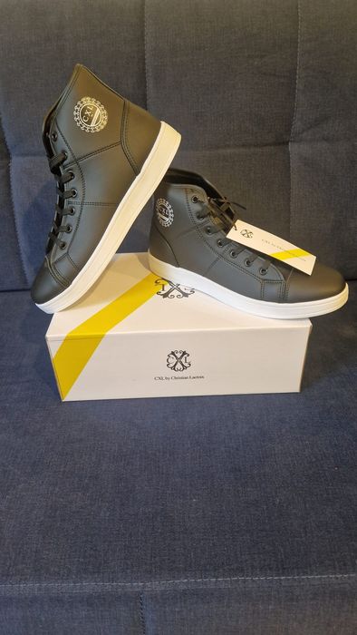 Trampki CXL by Christian Lacroix – czarne sneakersy męskie, Rozmiar  43