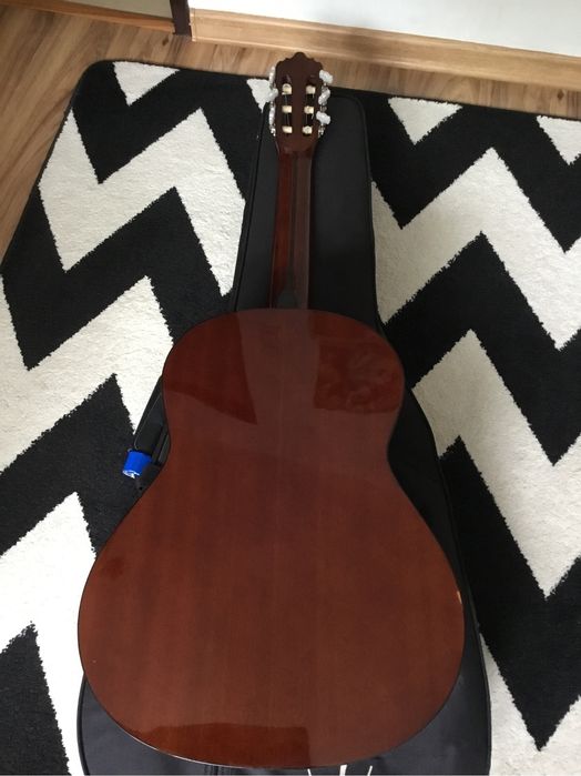 Gitara Santos Martinez sm80 4/4 futeral ksiazki podnozek