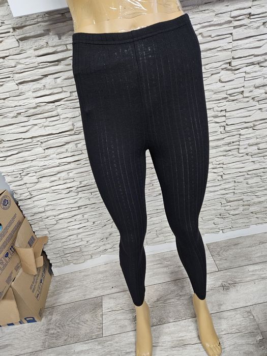 Leginsy czarne Pointelle George super soft