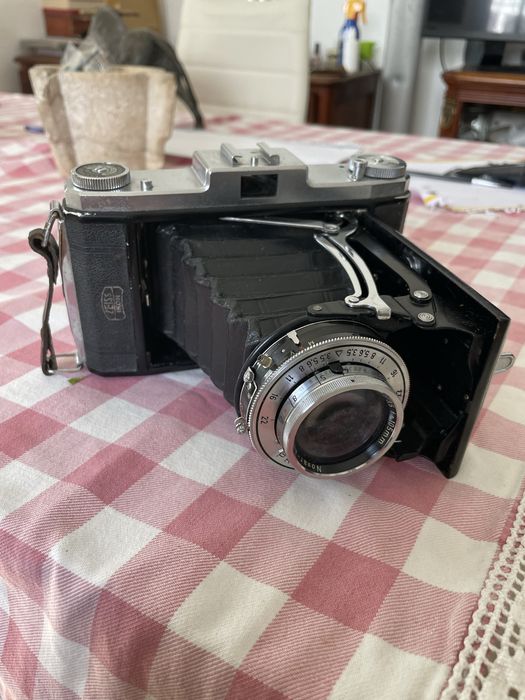 Máquina Antiga Fotografia Zeiss Ikon