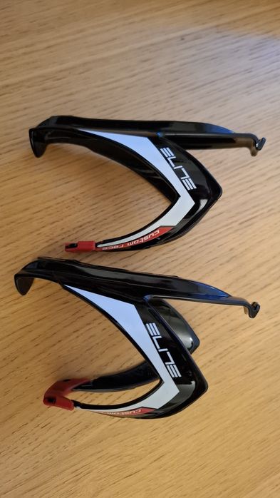 Koszyk na bidon Elite Custom Race czerwony używane