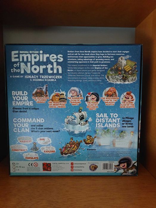 Imperial Settlers:Empires of the North (Jogo de Tabuleiro)