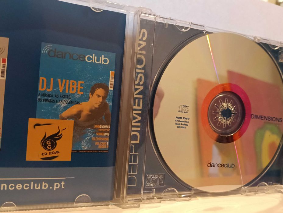 cd Deep Dimensions - Selected by Tó Zé Diogo