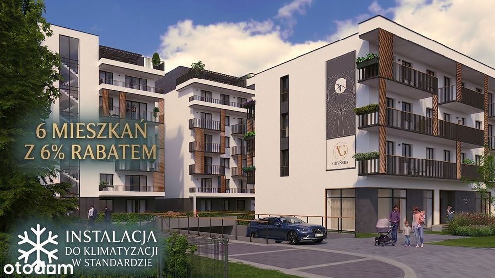 RABAT 6% i miejsce postojowe GRATIS | 3-pokojowe mieszkanie, 2 balkony