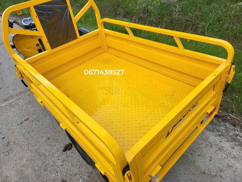 Електроцикл Dozer Model-2 (жовтий, синій) Запас ходу: 65км 1200Вт Безкоштовна доставка до самого будинку