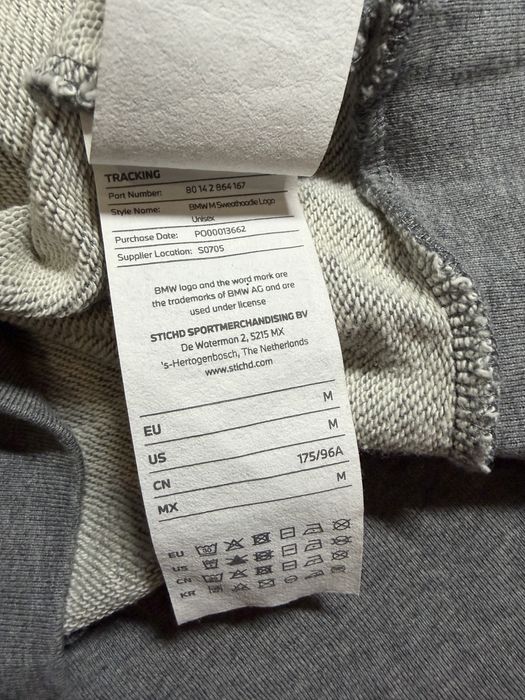 Худі BMW M series Logo Boss Bogner