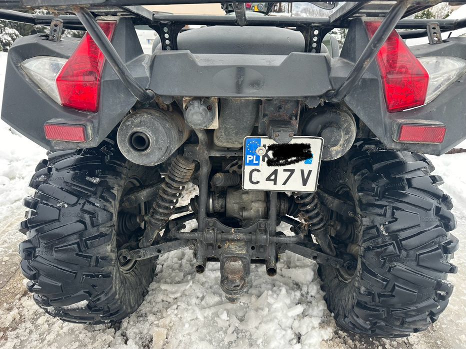 Kymco MXU 500 IRS Zarejestrowany Pług 4x4 blokada reduktor hak led