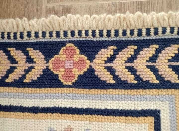 Tapete Arraiolos "Seteais" ponto fino, 195x135cm. NOVO! Entrega Setúbal e CTT.