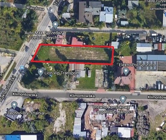 Działka na wynajem 1000m2, Wawer, ul. Trakt Lubelski