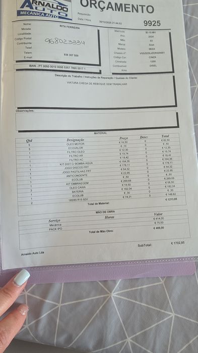 seat ibiza st 1.2 carrinha