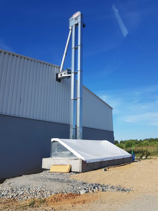 Kosz przyjęciowy kbks poland do silosów zbiorników