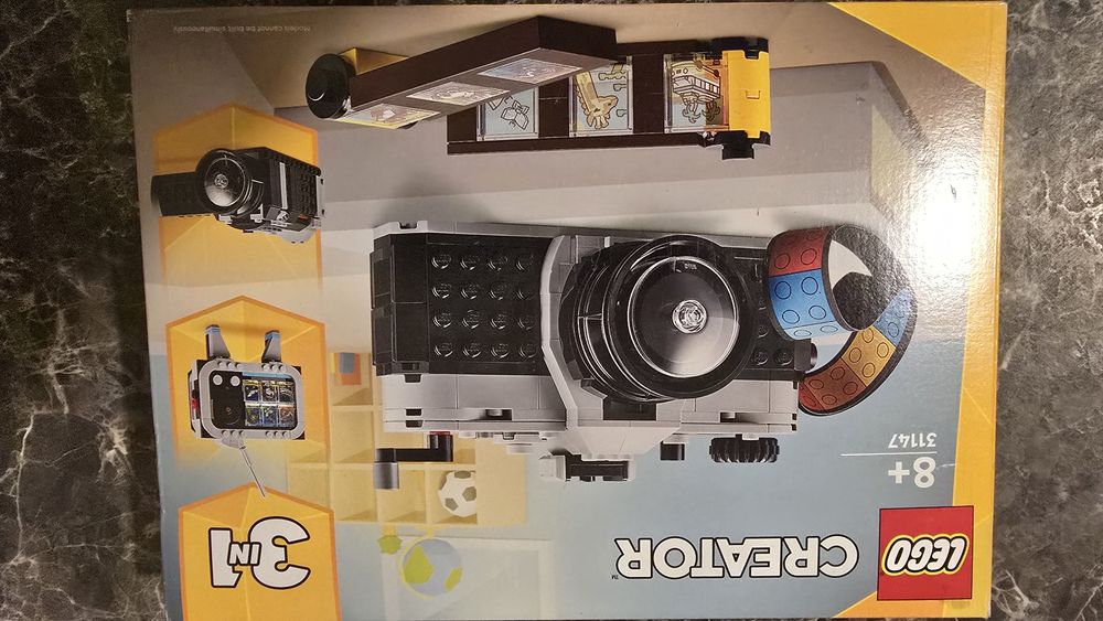 Lego creator 3w1 31147 aparat kamera radio