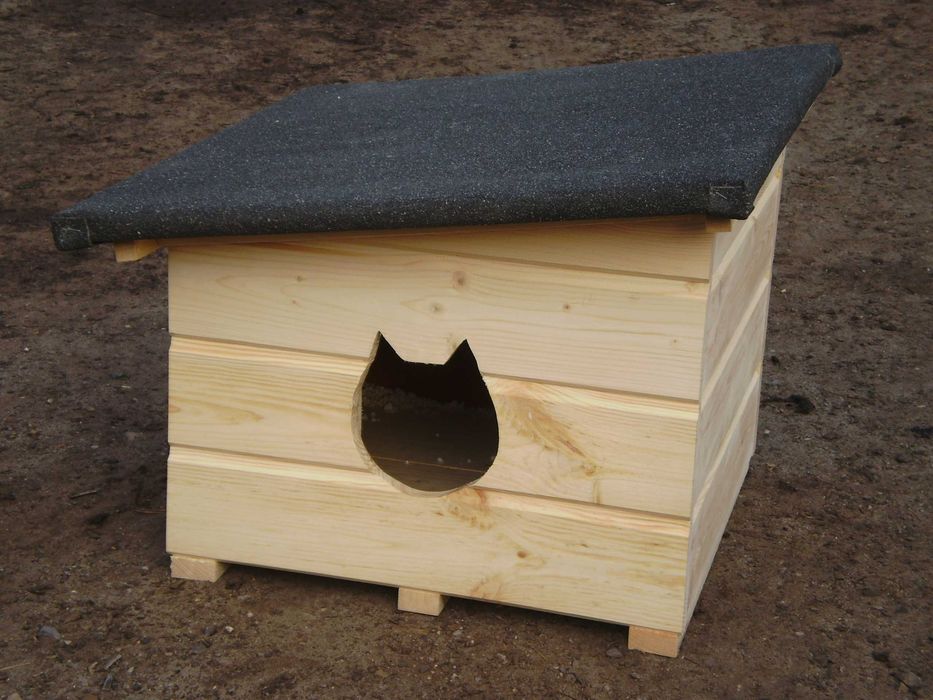 buda domek dla kota ocieplana