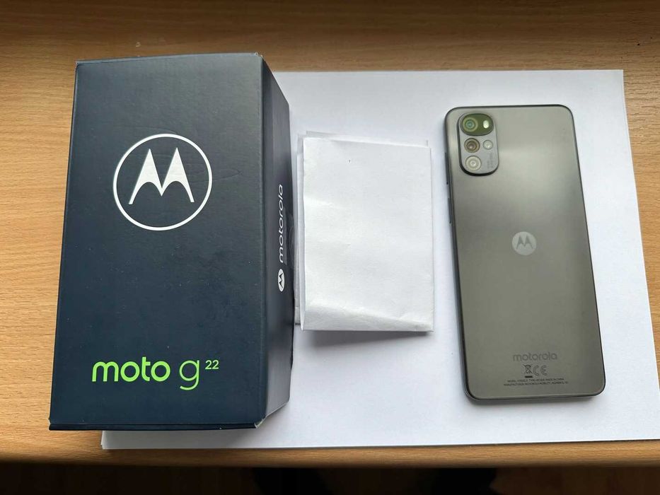 Продам Смартфон Moto G22 4/64GB Cosmic Black 2