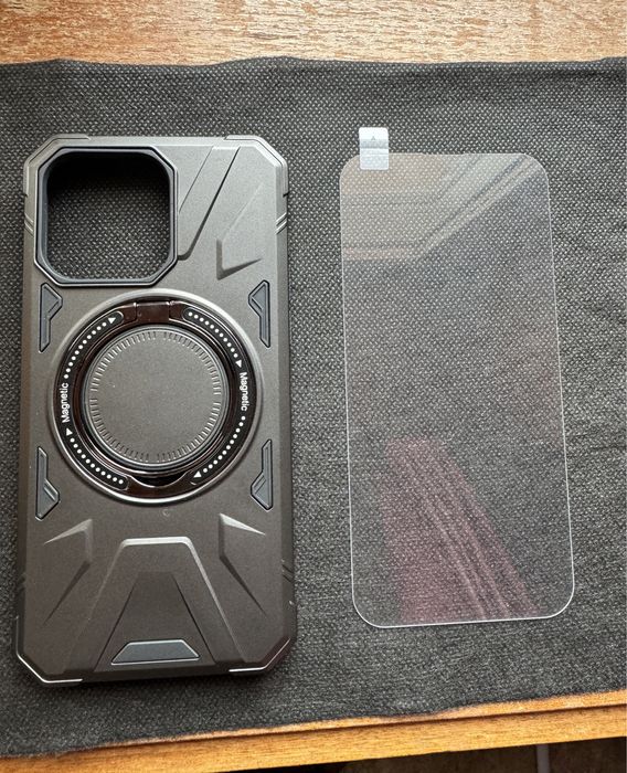 Capa iPhone 15 Pro Max + protetor vidro ecrã