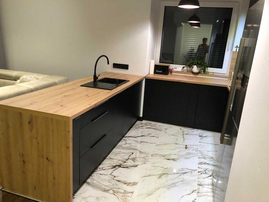 Zestaw "B" mebli kuchennych Siena 260cm modułowe meble pod wymiar