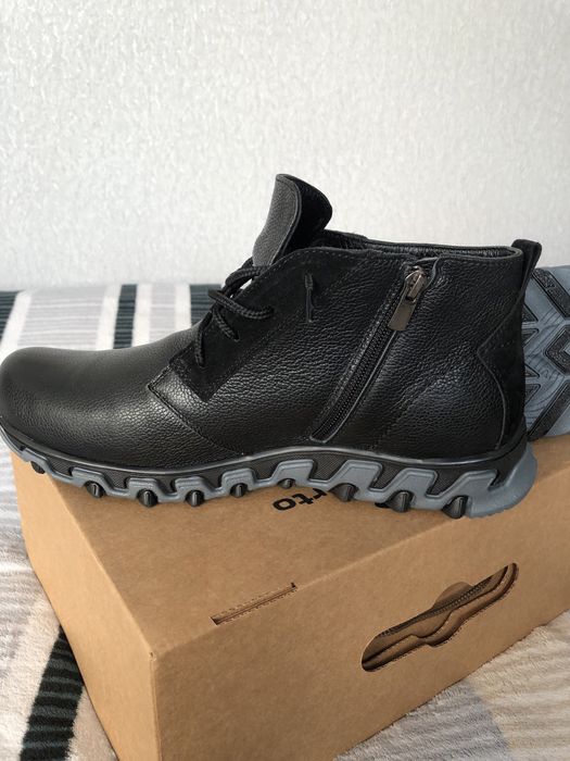 Ботинки зимние,повседневные из натуральной кожи