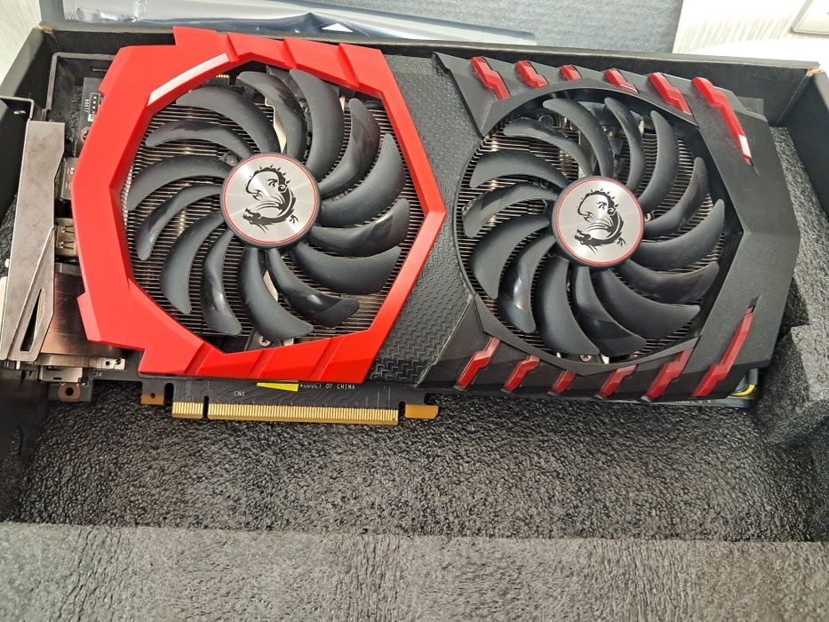 Видеокарта КАК НОВАЯ MSI GTX 1070  8GB  пломба