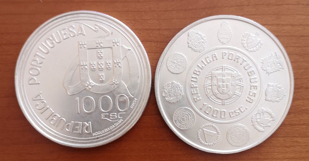 moedas prata lote variado (#12)