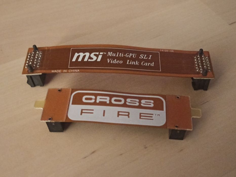 Kabel SLI CrossFire NVIDIA rtx AMD radeon