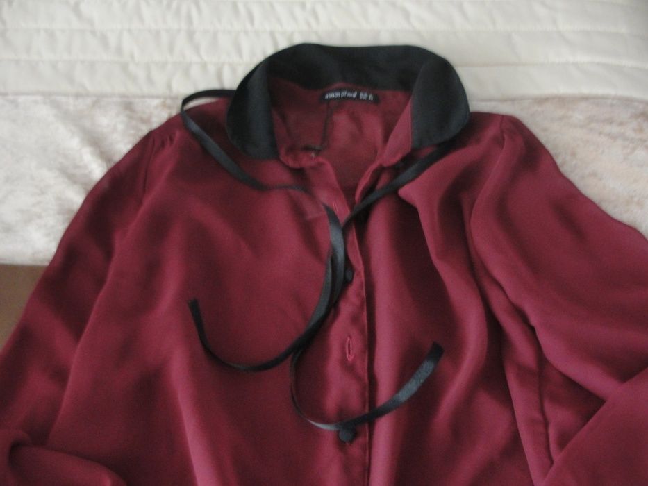 Blusa Bordeaux como Nova