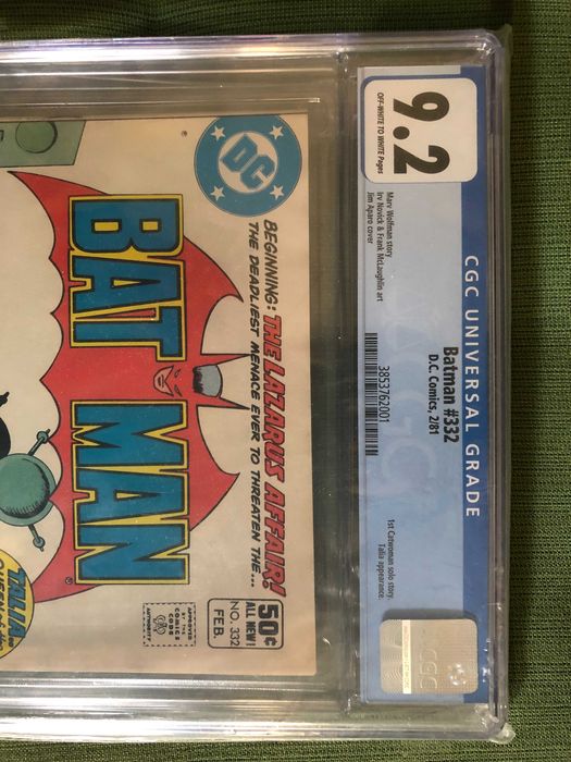 Batman 332 CGC 9.2  Catwoman DC Comics 1981