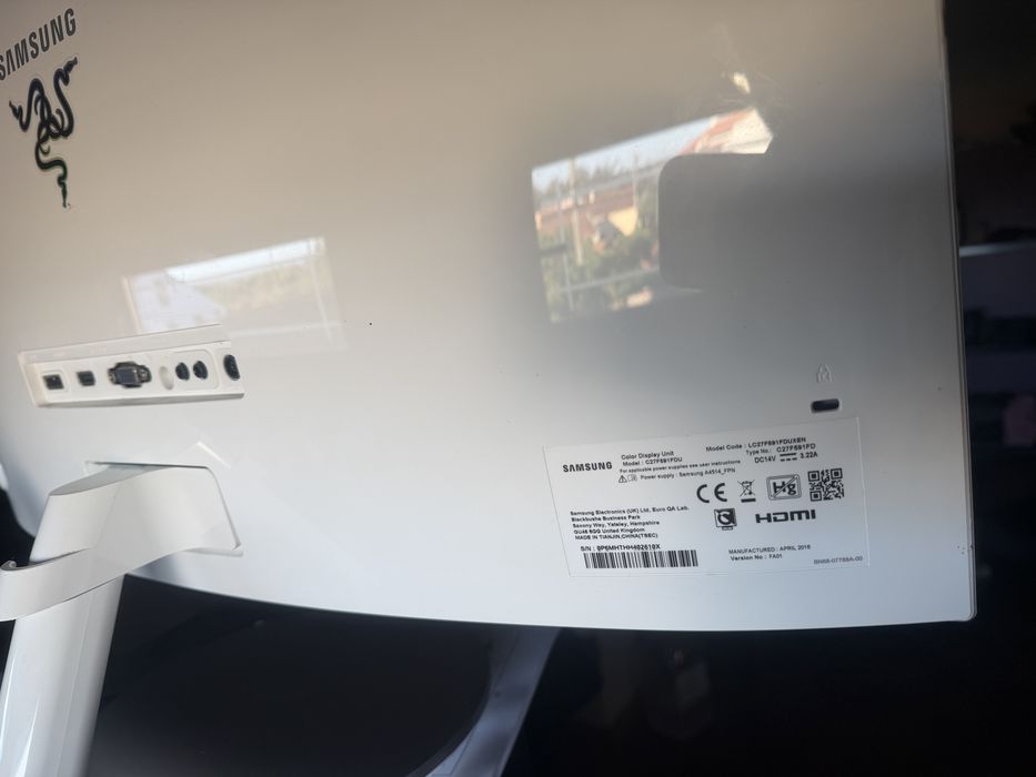 Samsung C27F591FDU 27” Curvo Full HD Monitor