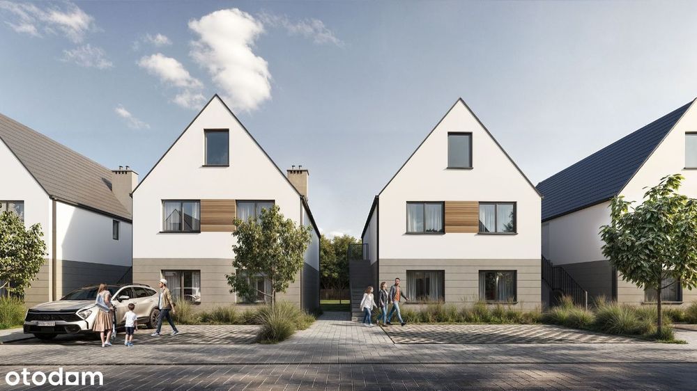 73 m² + STRYCH 73 m² +BALKON 11 m² + m. parkingowe - PRZY LESIE