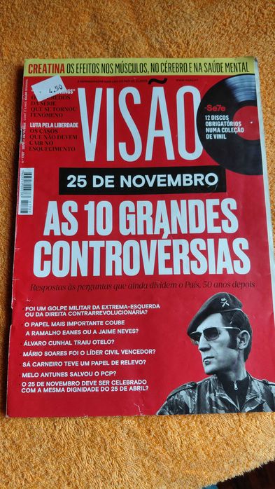 Revistas Magazine, Visão, História e Sábado