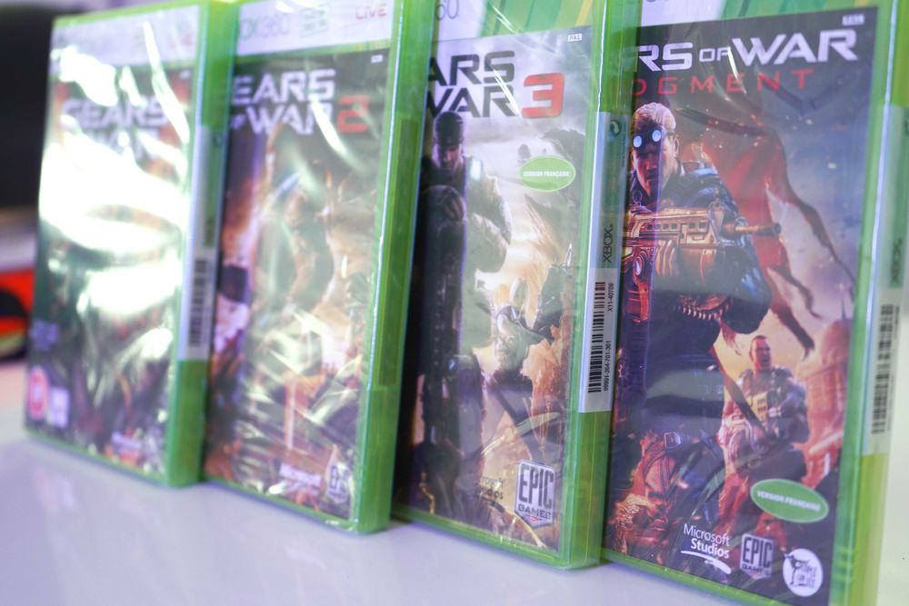 Gears of War - TODOS OS 4 JOGOS