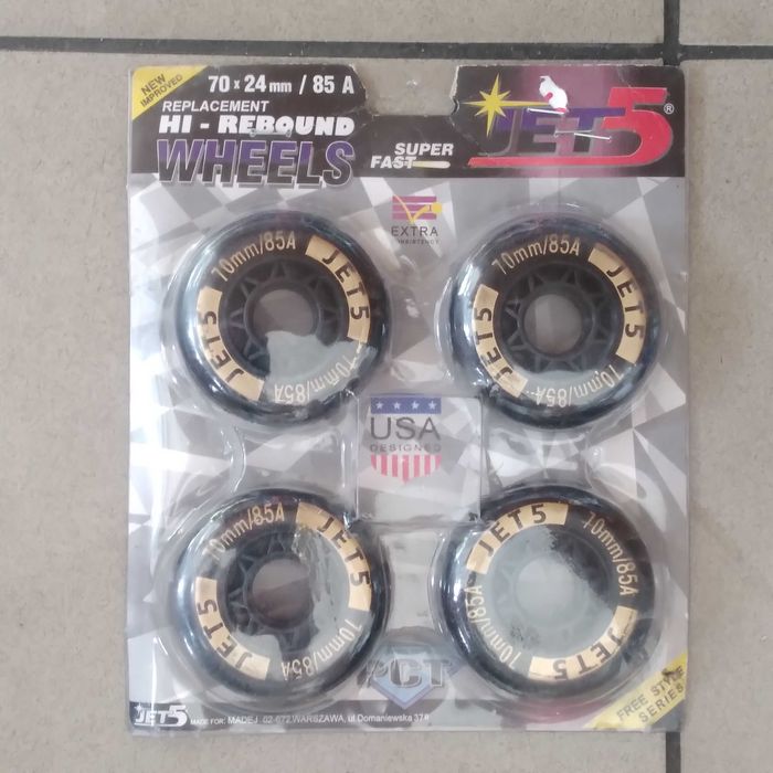 NOWE Kółka Kauczukowe do rolek / Zachęcam do zakupu