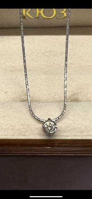 Бриллиантовое колье#Діамантовий кулон#Гарнітур діамантовий #Підвіс