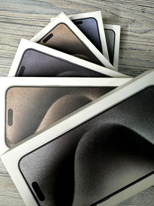 iPhone 15 pro max 256/512 black natur Titan идеальные  магазин