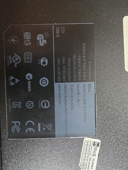 Stacja dokująca dell PR02X dwie sztuki