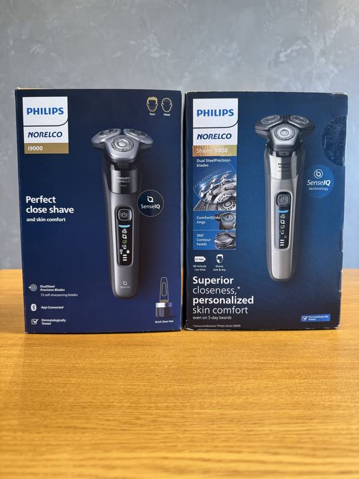 Бритви для гоління PHILIPS 5000X, 5400, 7200, 7600, 7900, 9400, 9500