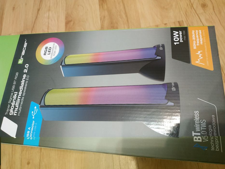 Głośniki multimedialne komputer laptop