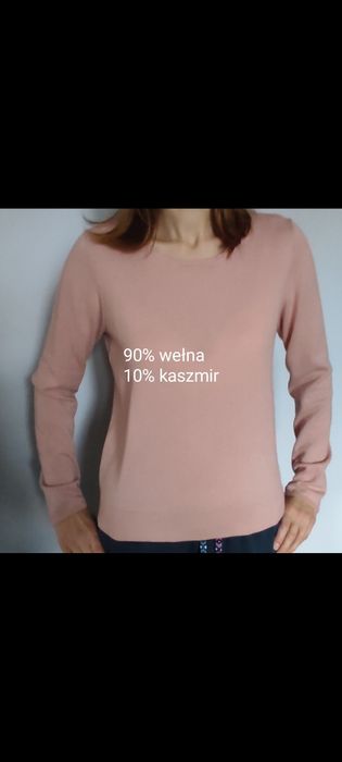 Sweter wełna kaszmir stan idealny