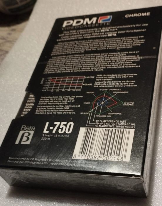 Cassetes beta maxell Sony