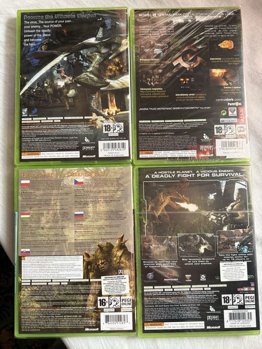 Turok, Dark Sector, Alone in the Dark, Kingdom under fire X360