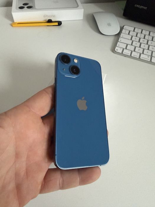 iPhone 13 mini 256gb Blue Idealny Bateria 95%