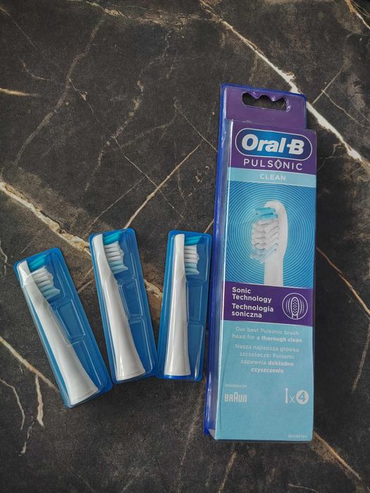 Oral-B Pulsonic Clean końcówki nowe