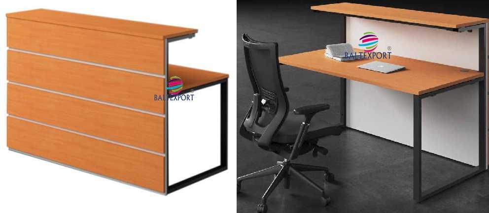 Balcão Recepção Reto / Balcão Receção Curvo Varias Medida /Tampos Novo