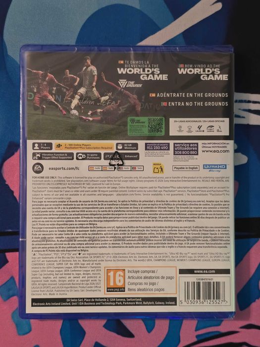 (Novo/Selado) EA Sports FC 27 PS5 + DLC (Código Pré-venda) [RESERVADO]