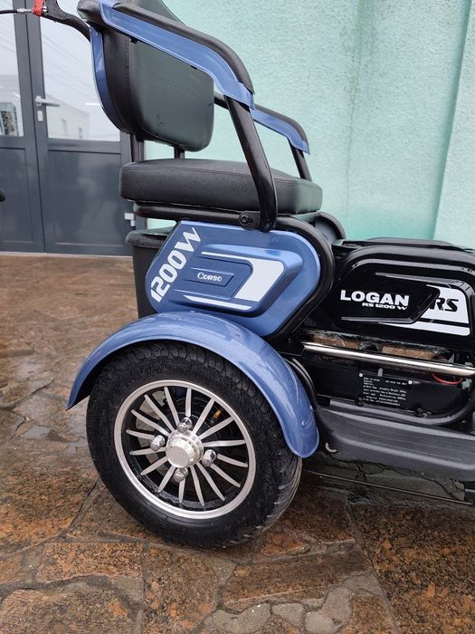 Електричний трицикл Corso Logan ! хіт продажів!Доставка!