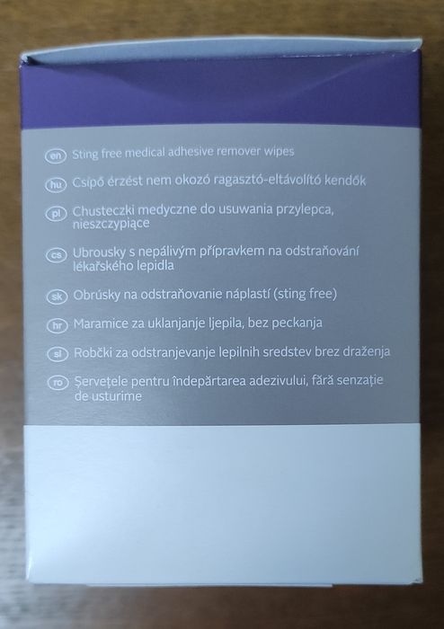 Chusteczki medyczne do usuwania przylepca  Esenta, 3 szt.