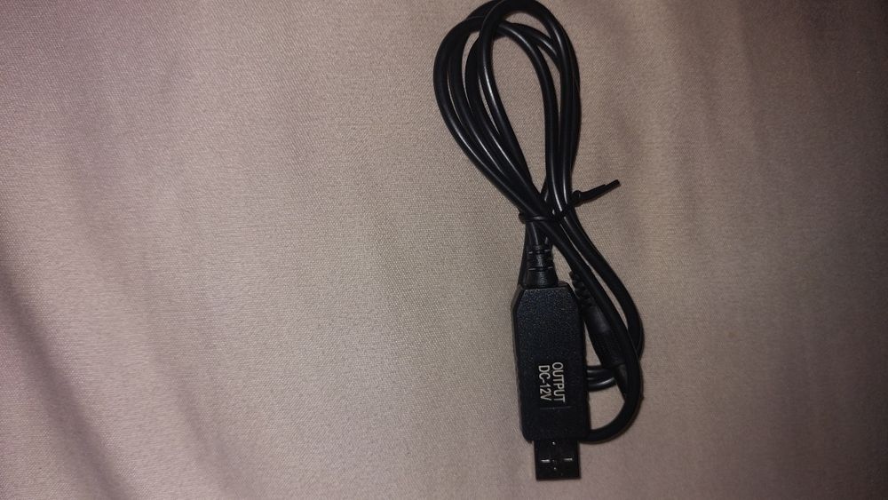 Кабель для роутера и терминала USB 9v-12v