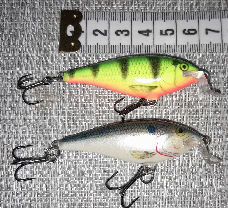 Woblery rapala shallow shad rap 6cm 2 szt
